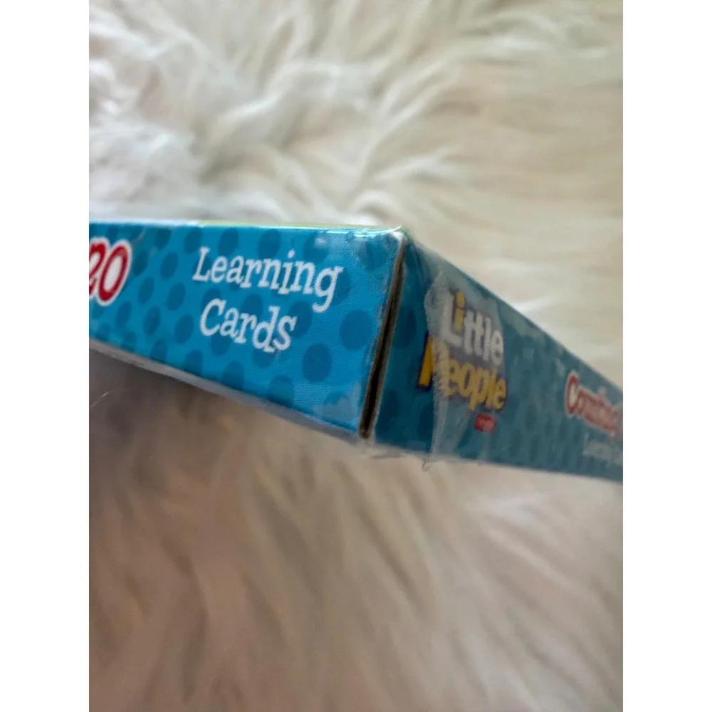 Fisher Price Little People Counting 1-20 Learning Cards 36 Flash Cards Ages 3+